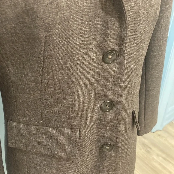 gray long retro mod  blazer - Picture 2 of 4